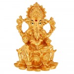 Ganesha Gold Figurine